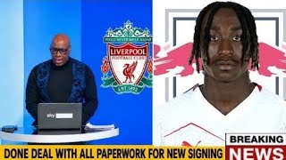 IRAOLA OFFICIALLY WELCOMES DIAMONDE TO LIVERPOOL ANFIELD ERUPTS AS THE REDS UNVEIL THEIR SUPERSTAR