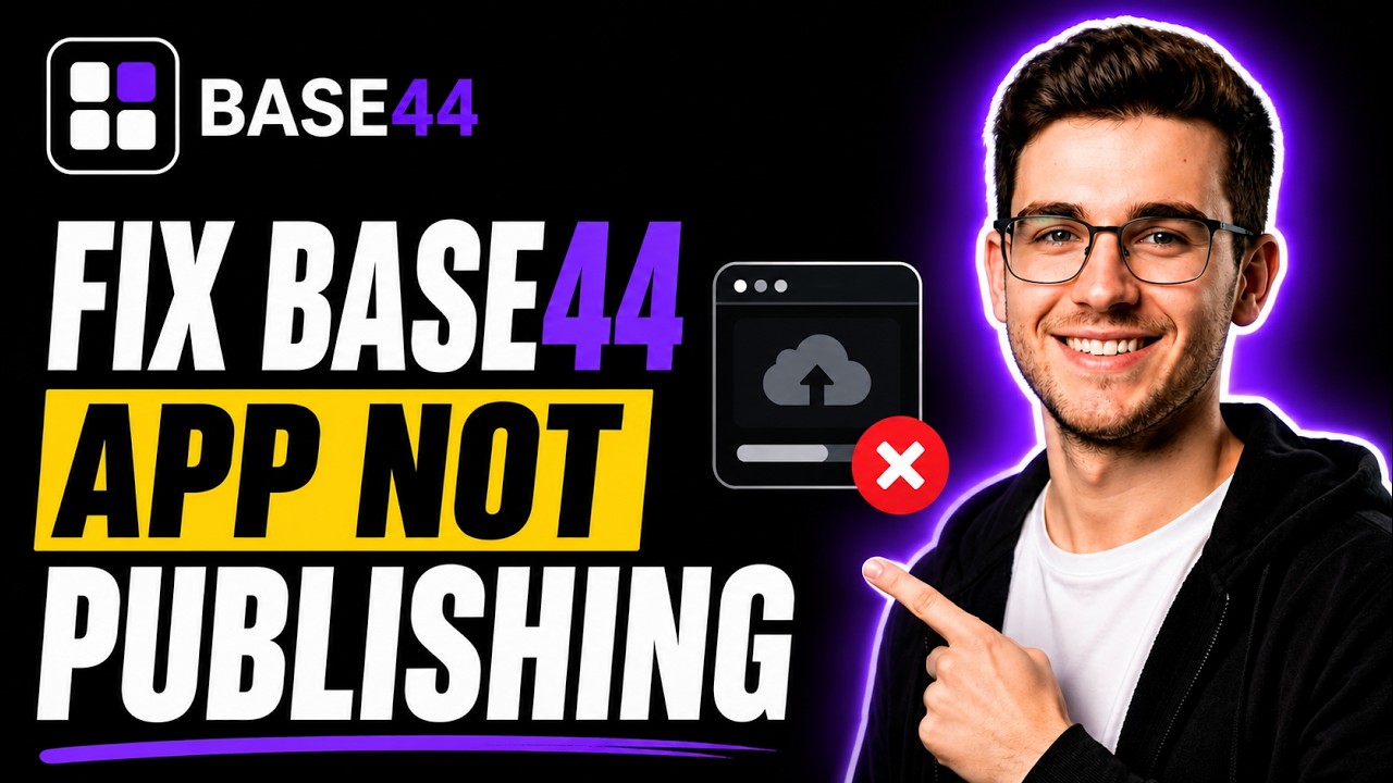 HOW TO FIX BASE44 APP NOT PUBLISHING (STEP-BY-STEP GUIDE 2026) - YouTube
