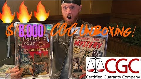 $8000 CGC Unboxing - Pressing Goes Wrong