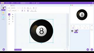 how to make a magic 8 ball in scratch!!! (part 1)