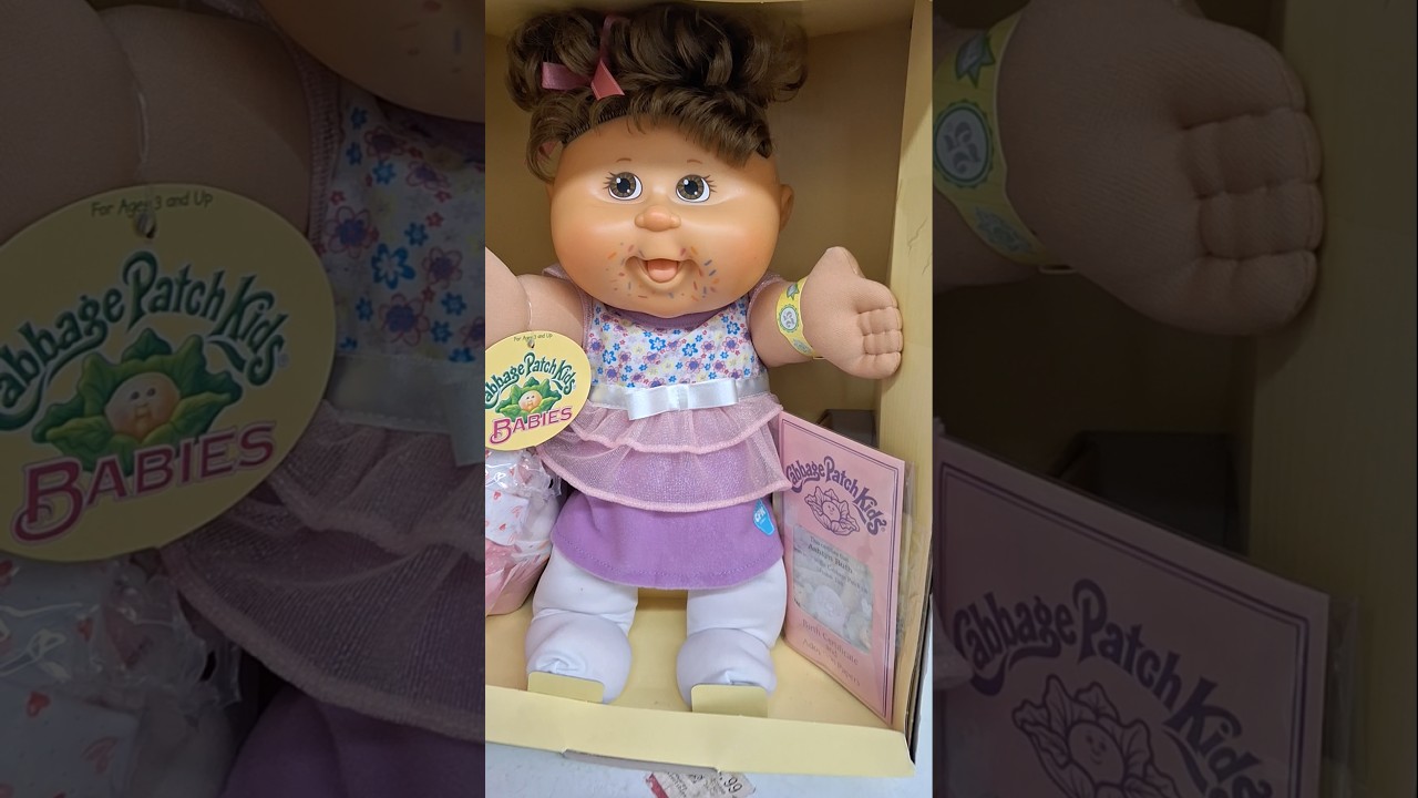 Vintage Cabbage Patch Kids doll collectible toy item 
