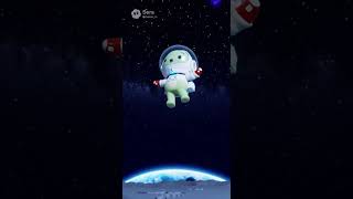 Mikey vs Moon Gravity - Maizen Animation Cartoon #shorts #animation