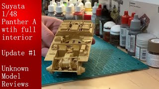 UMR - Suyata 1/48 Panther A with full interior build update #1 - Interior construction