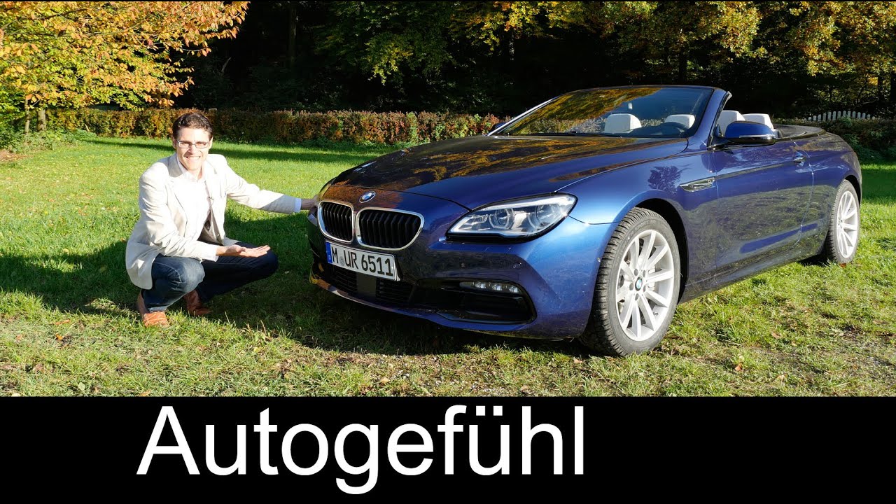 images Bmw 6 Series Hardtop Convertible bmw 6 series convertible 6er cabriolet facelift full review test driven 640d 2016 autogefuhl