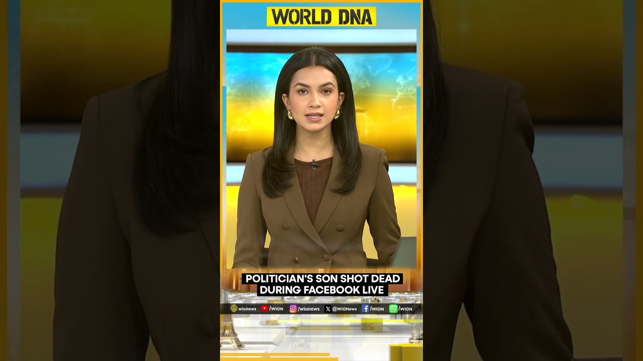 Politician’s son shot dead during Facebook live | World DNA | WION