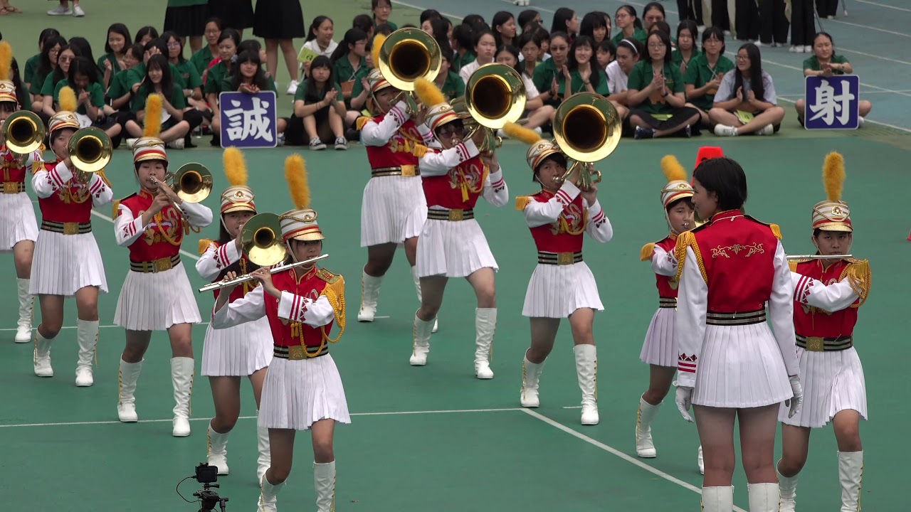 20190821操場樂儀旗隊表演