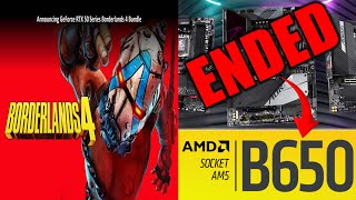 𝗧𝗘𝗖𝗛𝗤𝗨𝗜𝗖𝗞𝗜𝗘 Nvidia Bundles Borderland 4 With Rtx 50 𝗔𝗠𝗗 𝗕𝟲𝟱𝟬 𝗛𝗮𝘀 𝗥𝗲𝗮𝗰𝗵𝗲𝗱 𝗘𝗻𝗱 𝗼𝗳 𝗣𝗿𝗼𝗱𝘂𝗰𝘁𝗶𝗼𝗻