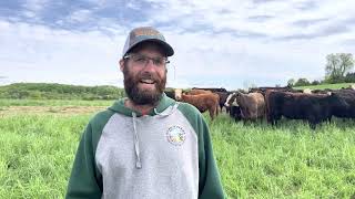 Greg interviews a Wisconsin grazier that has a breath-taking grass farm!