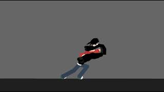 Saitama Punch testing stick nodes