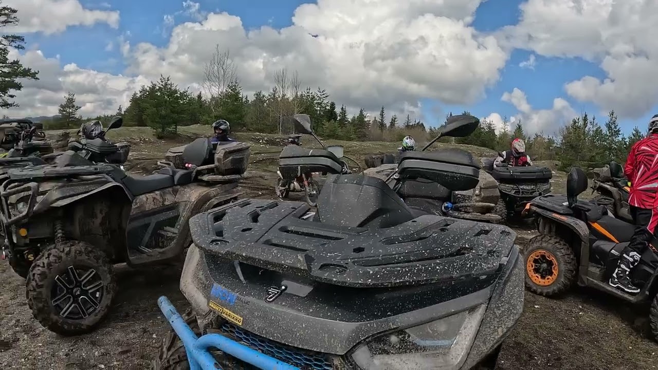 Разходка до хижа Кабата (Segway at6l Segway at10w Cf moto Can am)