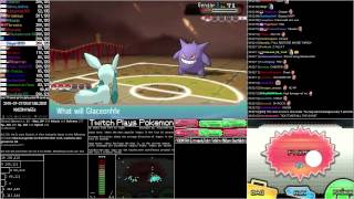 TPP Randomized Alpha Sapphire  -  E4 Winning run + credits ( Chat & Stats )