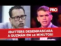 PHILLIP BUTTERS DESENMASCARA A JULIO GUZMÁN EN 10 MINUTOS!: “¡No tiene sangre en la cara!"