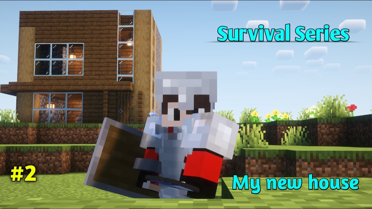 #2 Episode of survival series / Making a new house / minecraft survival ...