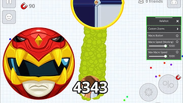 MACRO AT FULL SPEED 😱 (AGAR.IO MOBILE)