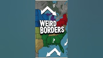 Weirdest State Borders in the U.S. 🗺️