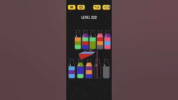 Soda Sort Puzzle Level 622 Walkthrough Solution Android/iOS
