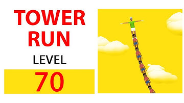 Tower Run | Level 70 | walkthrough solution #Shorts