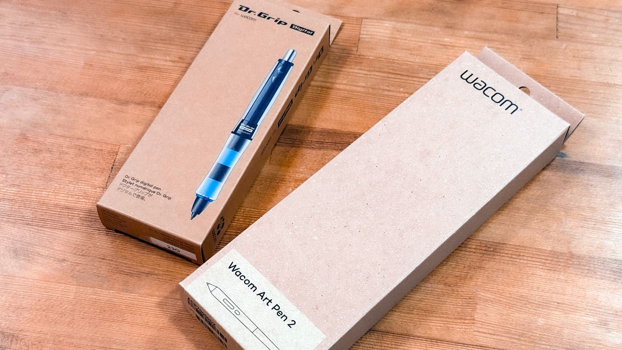 New Product Review] Wacom Art Pen 2 & Dr. Grip Digital for Wacom