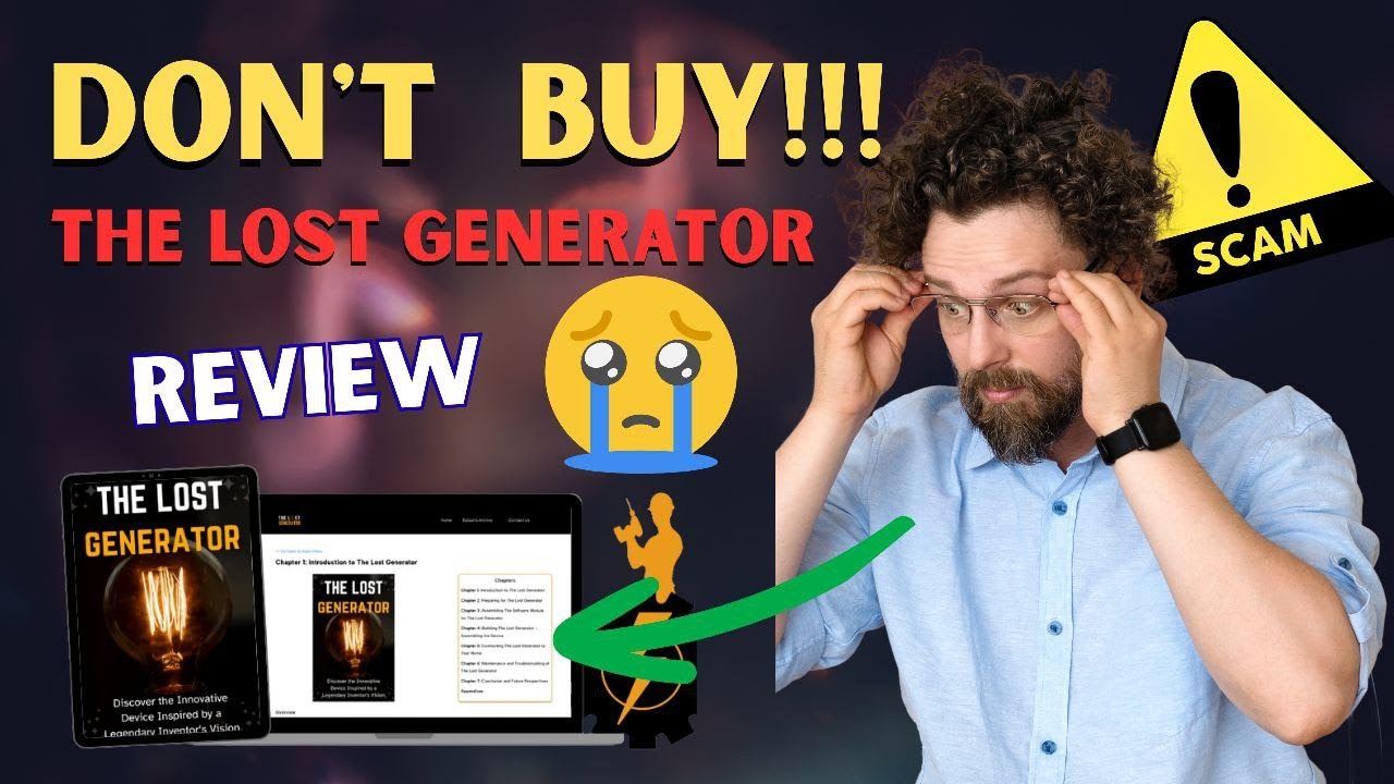 THE LOST GENERATOR REVIEWS 2025 ((❌WARNING!!❌)) EDISON GENERATOR – THE LOST GENERATOR AMAZON