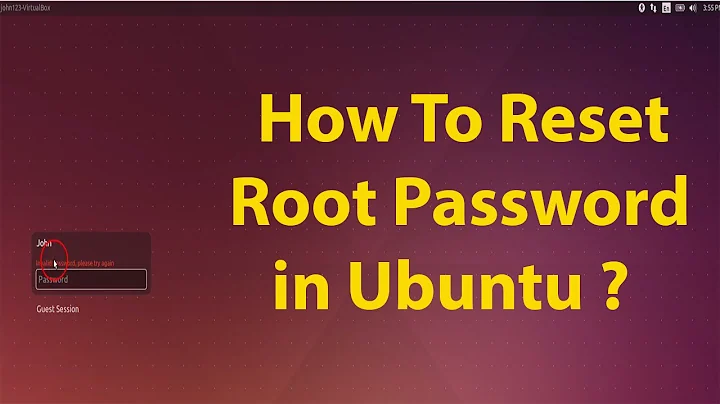 How to Reset Root Password In Ubuntu 15.10,15.04,14.04,12.04 LTS ?