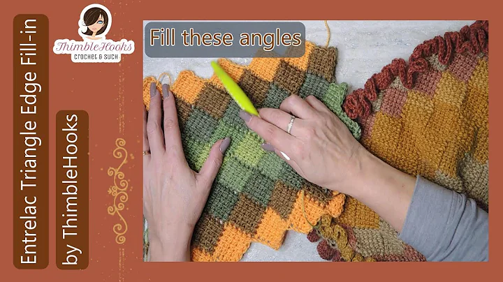 Master the Crochet Entrelac Border Edging in Easy Steps!