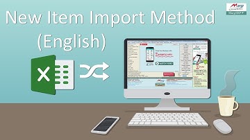 New Item Import Method Tutorial "Marg Software" [English]