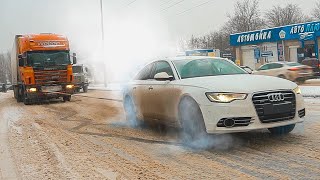 Поспорил с SUBARU. AUDI против ФУРЫ