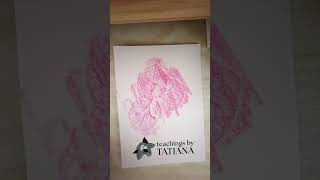 Leaf rubbing tutorial ASMR #leafart