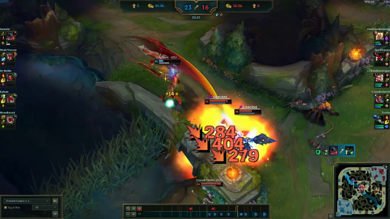 1v4 Aatrox RAID BOSS