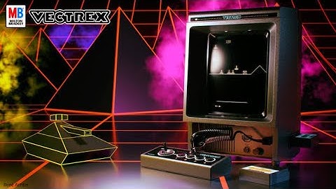 Vectrex Vector Console Gameplay