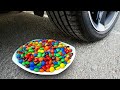 Crushing Crunchy & Soft Things by Car! Experiment Car vs Cola Different Fanta Candy Balloons toys