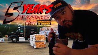 5 Years with TMC transportation my experience #TMCtransportation