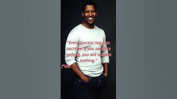 #DenzelWashington #Commitment #Consistency #SuccessTips #MotivationMondays #GrindNeverStops