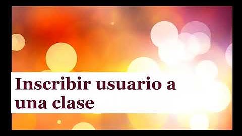Crear usuario y matricular usuario en curso en moodle