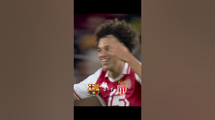 Barcelona vs  AS Monaco. | 2024 ⚽