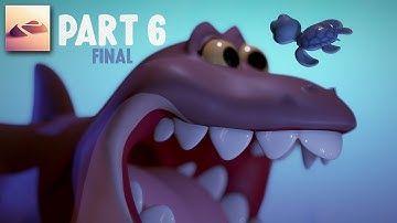 3d Modeling a Shark in Nomad Sculpt: PART 5