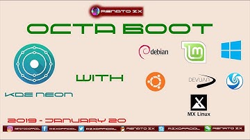 2019 - How to 8-boot KDE neon 5.14.5 with Windows 10 in UEFI - Multiboot 8 - January 19