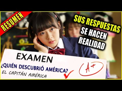 ? resumen: CHICA CON IQ BAJO HACE REALIDAD SUS RESPUESTAS INCORRECTAS EN SU EXAMEN | Ahora te cuento