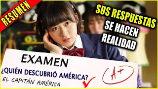 👉 resumen: CHICA CON IQ BAJO HACE REALIDAD SUS RESPUESTAS INCORRECTAS EN SU EXAMEN | Ahora te cuento