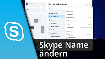 Ist es möglich den Skype-Namen zu ändern?