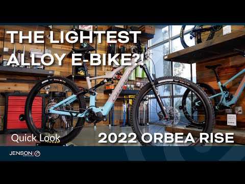 Orbea Rise Hydro 2022 eMTB - First Look! The Lightest Aluminum E-Bike!