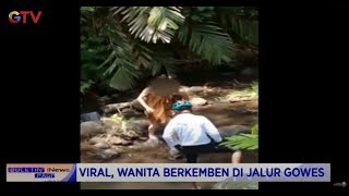 Viral! Dua Wanita Berkemben di Jalur Gowes di Malang -  BIP 19/09