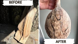 Transforming Firewood into Stunning Woodwork