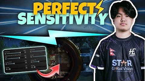 SleepyHora Best SENSITIVITY for Bgmi + 5 Finger Control Code - Bgmi Sensitivity 4.0 | Blazed Gaming 