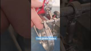 Train Brake Project #project #automobile #engineering #diy