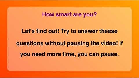 How Smart Are You? 10 riddles to test you [MEDIUM DIFFICULTY - MATH - QUIZ 1] - Quiz Blitz