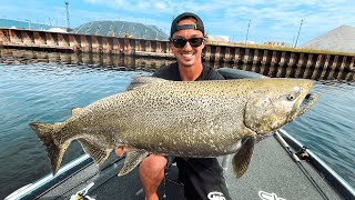 BOBBER Fishing SKEIN For MONSTER King Salmon! (Insane Float Drops) 