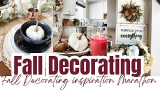 Fall Decorating | Fall Home Decor | Fall Decorating Marathon | Fall Inspiration | French Country