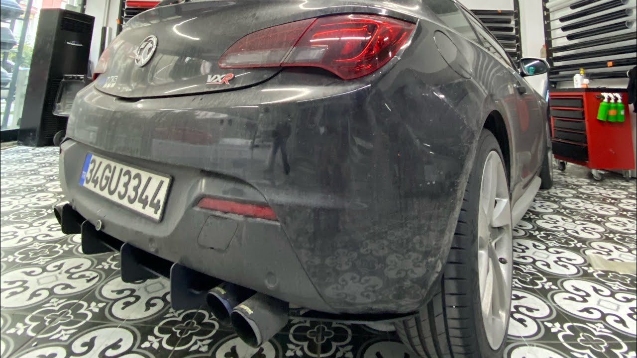 Opel Astra J Gtc Body Kit Difuzor Flap Youtube