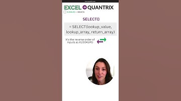 Does Quantrix use XLOOKUP()?